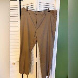 Daniel Cremieux Men's Brown Dress Pants